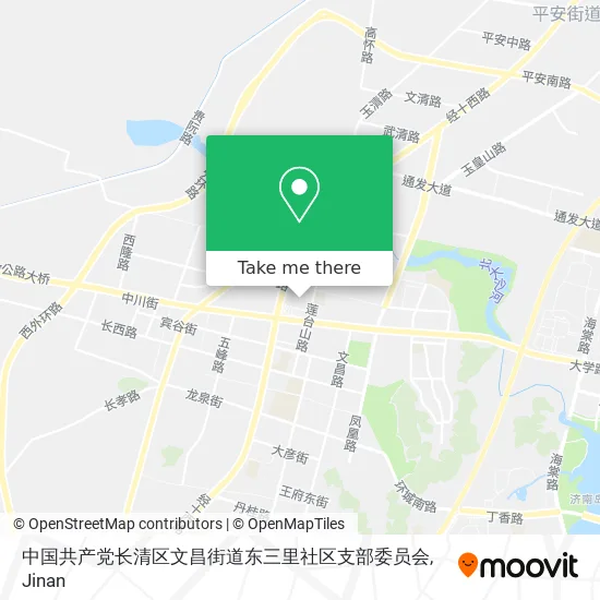 中国共产党长清区文昌街道东三里社区支部委员会 map
