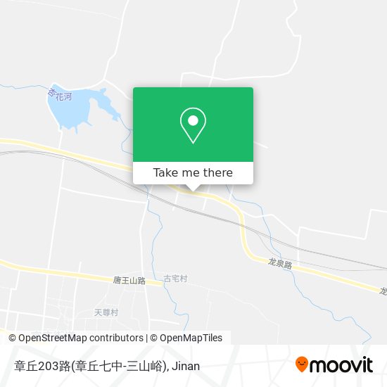 章丘203路(章丘七中-三山峪) map