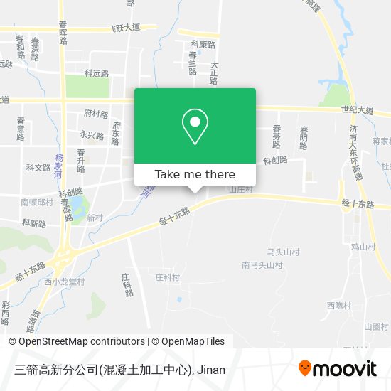 三箭高新分公司(混凝土加工中心) map