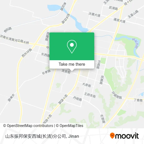 山东振邦保安西城(长清)分公司 map