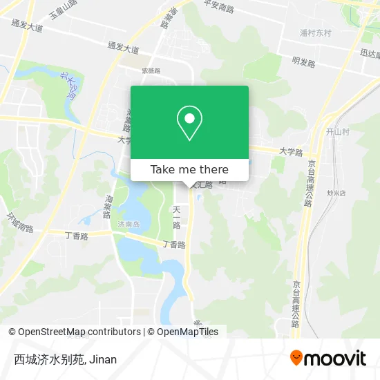 西城济水别苑 map