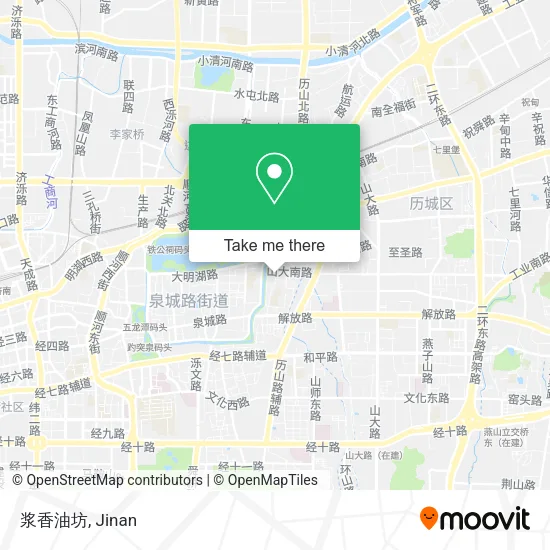 浆香油坊 map