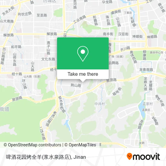啤酒花园烤全羊(浆水泉路店) map