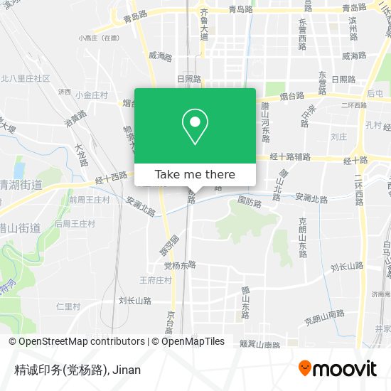 精诚印务(党杨路) map