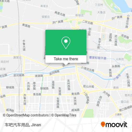 车吧汽车用品 map