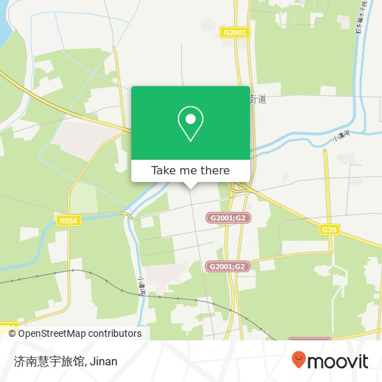 济南慧宇旅馆 map
