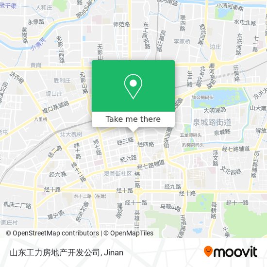 山东工力房地产开发公司 map