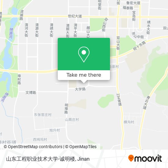 山东工程职业技术大学-诚明楼 map