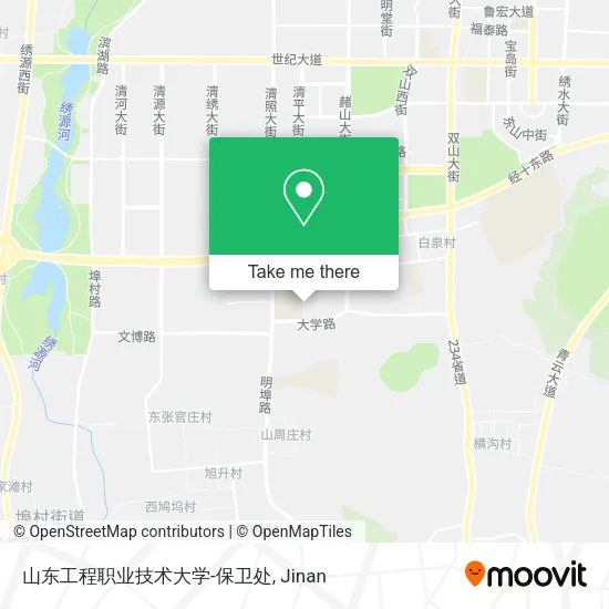 山东工程职业技术大学-保卫处 map