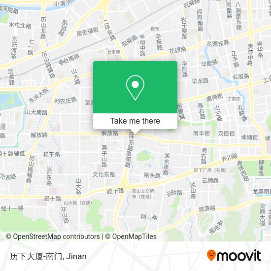 历下大厦-南门 map