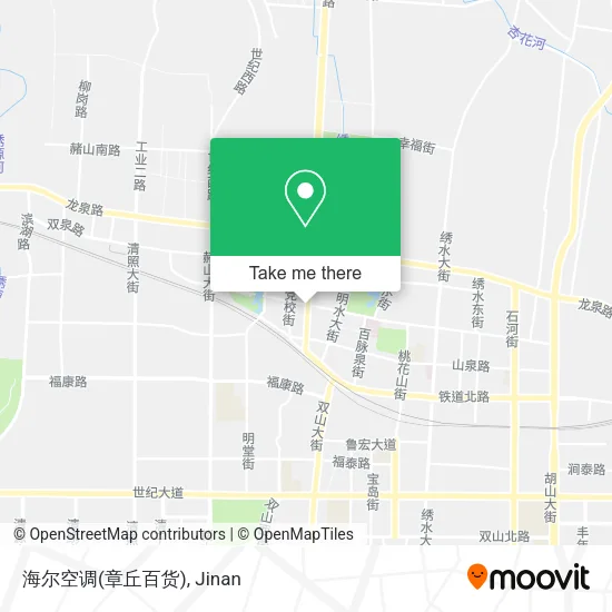 海尔空调(章丘百货) map