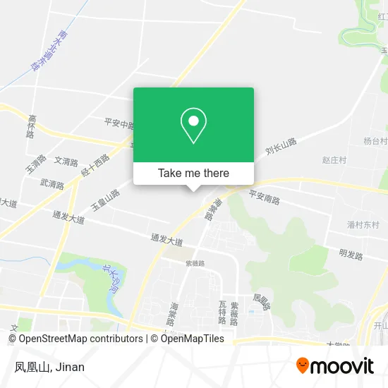 凤凰山 map