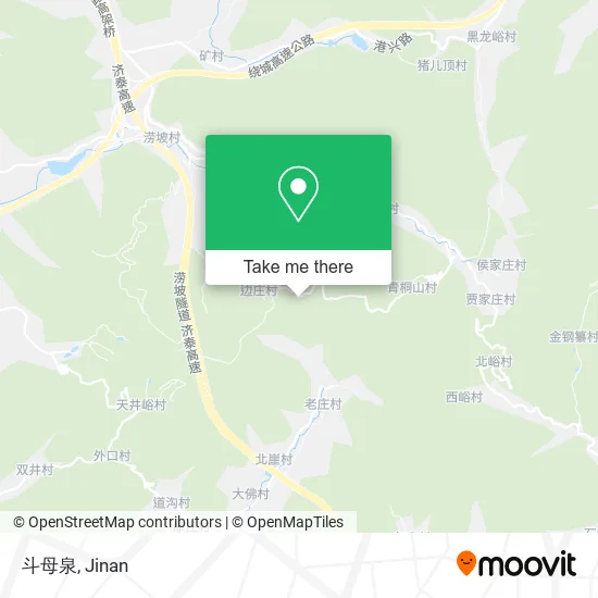 斗母泉 map