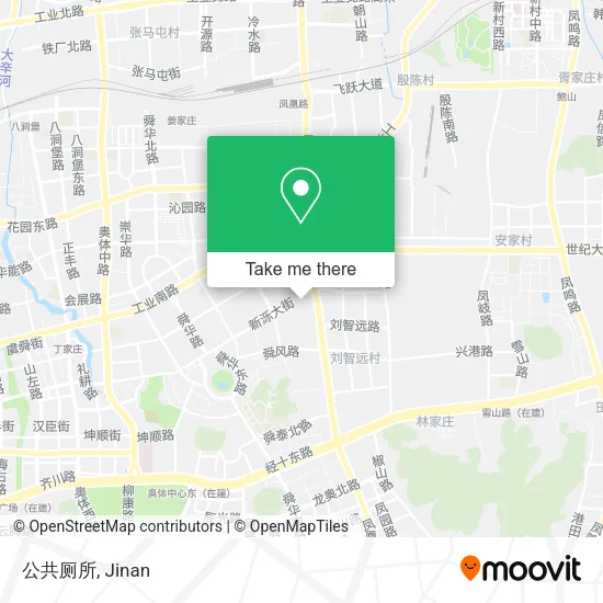 公共厕所 map