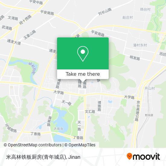 米高林铁板厨房(青年城店) map
