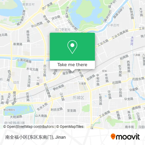 南全福小区(东区东南门) map