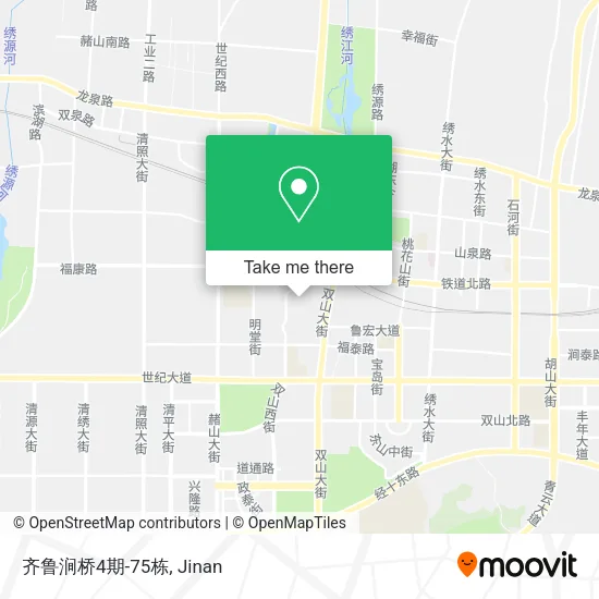 齐鲁涧桥4期-75栋 map