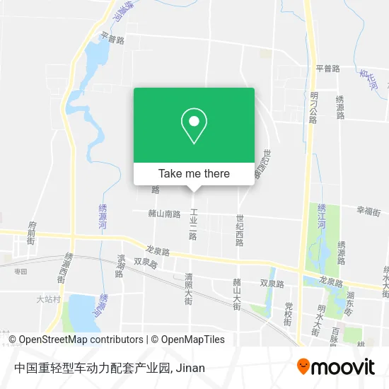 中国重轻型车动力配套产业园 map