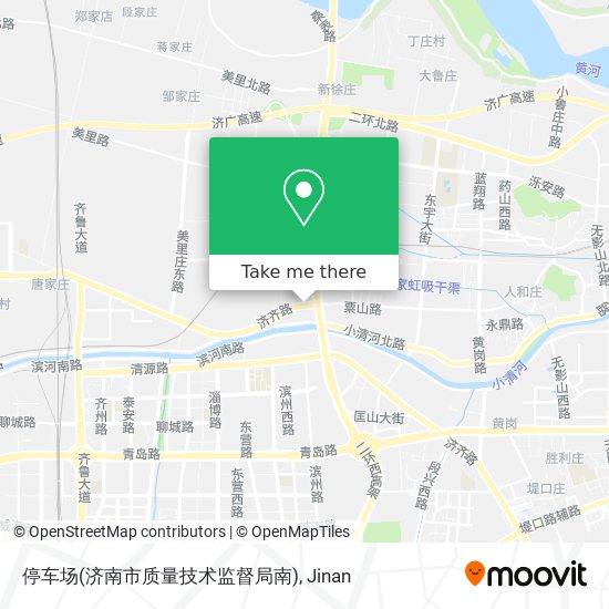停车场(济南市质量技术监督局南) map