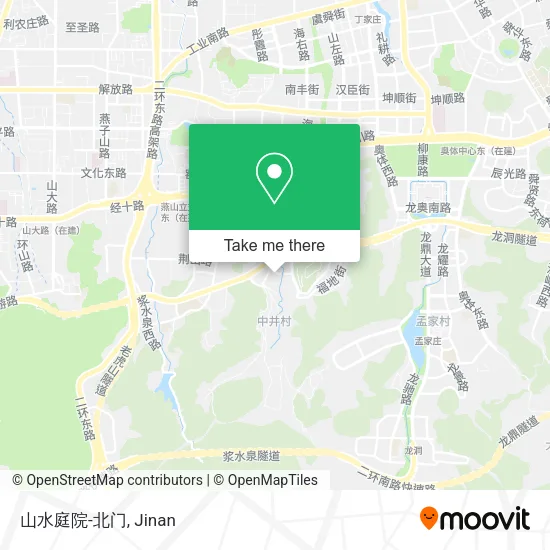 山水庭院-北门 map