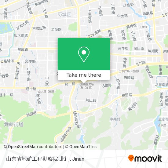 山东省地矿工程勘察院-北门 map