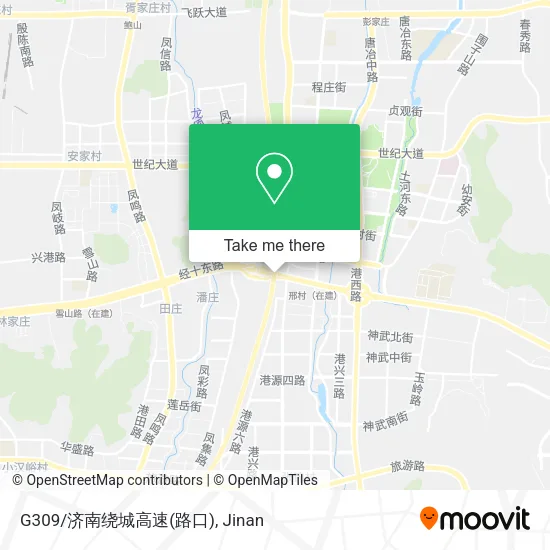 G309/济南绕城高速(路口) map