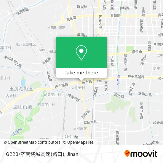 G220/济南绕城高速(路口) map