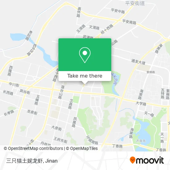 三只猫土妮龙虾 map