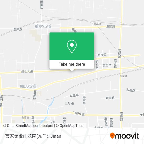 曹家馆虞山花园(东门) map