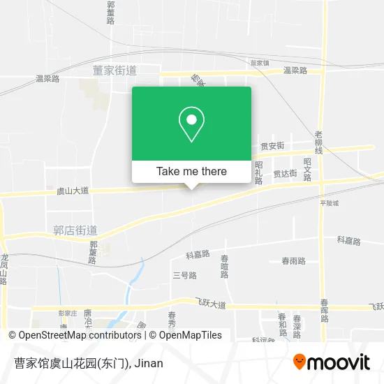 曹家馆虞山花园(东门) map