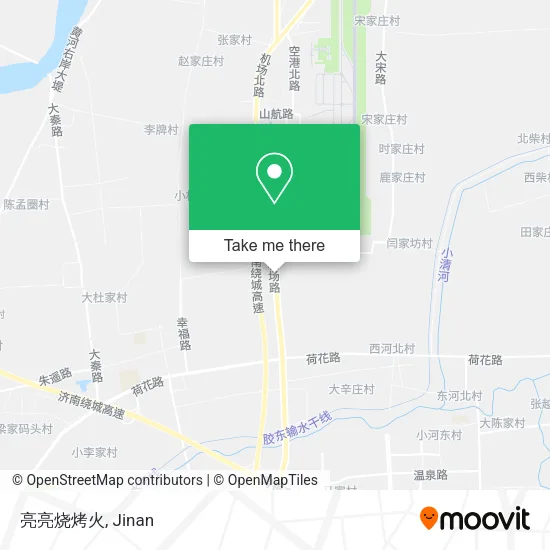 亮亮烧烤火 map