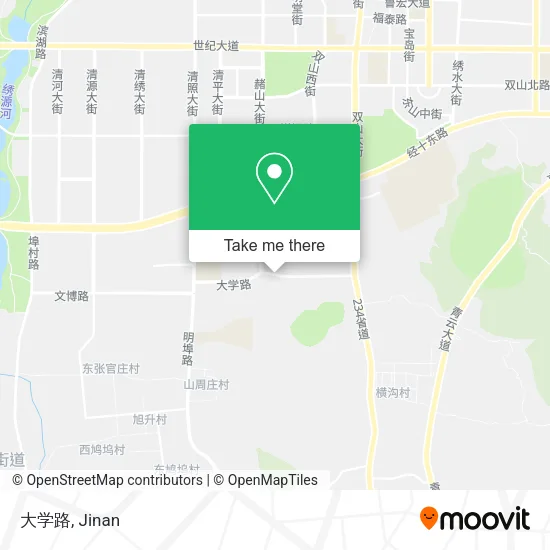 大学路 map