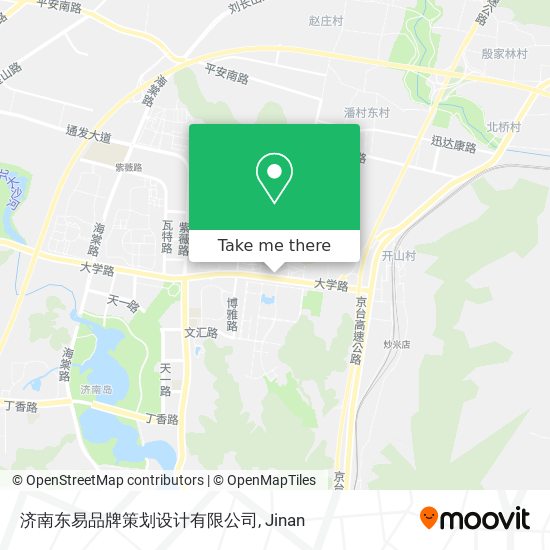 济南东易品牌策划设计有限公司 map