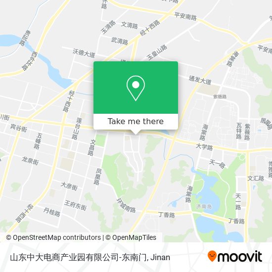 山东中大电商产业园有限公司-东南门 map