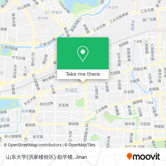 山东大学(洪家楼校区)-励学楼 map