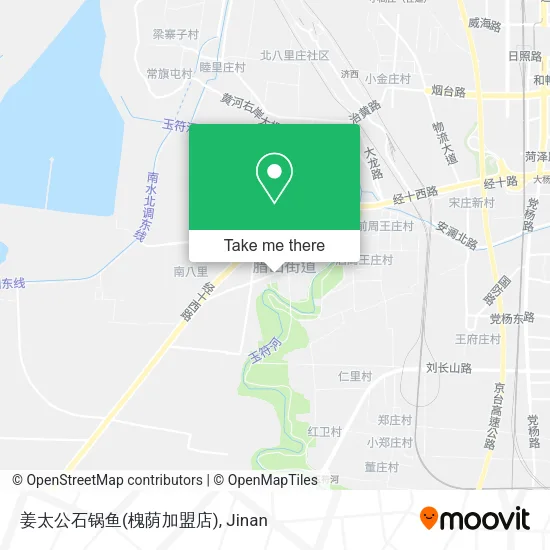 姜太公石锅鱼(槐荫加盟店) map