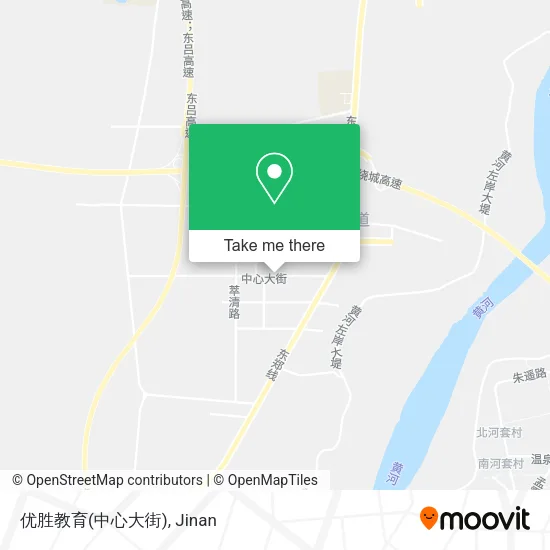 优胜教育(中心大街) map