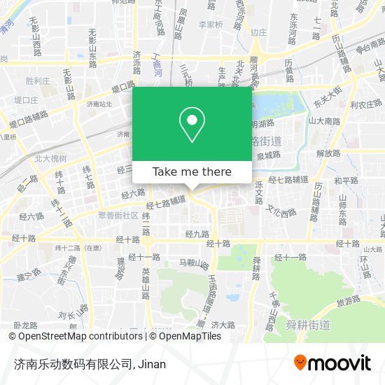 济南乐动数码有限公司 map