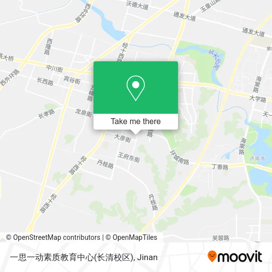 一思一动素质教育中心(长清校区) map