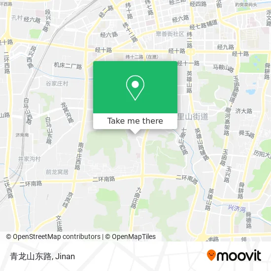 青龙山东路 map