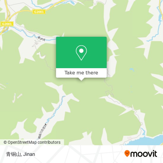 青铜山 map
