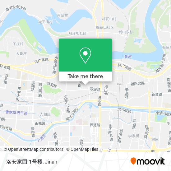 洛安家园-1号楼 map