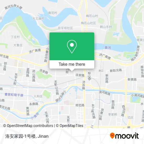 洛安家园-1号楼 map