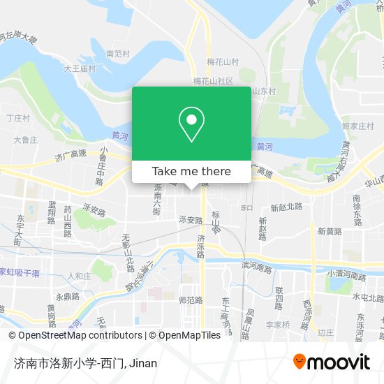 济南市洛新小学-西门 map