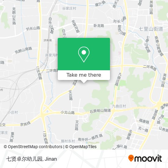 七贤卓尔幼儿园 map
