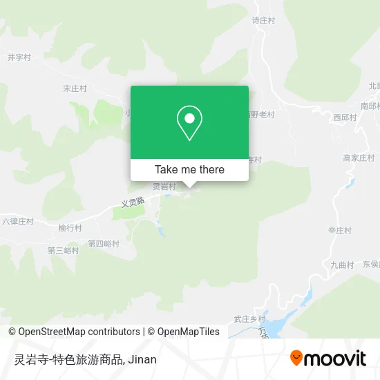 灵岩寺-特色旅游商品 map