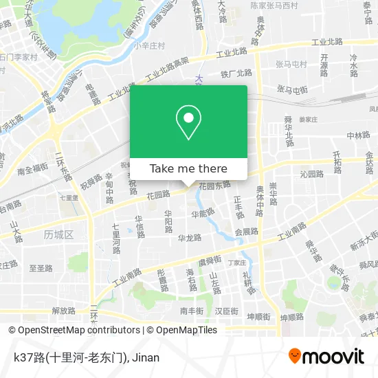 k37路(十里河-老东门) map
