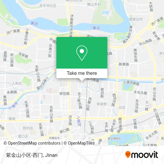 紫金山小区-西门 map