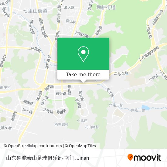 山东鲁能泰山足球俱乐部-南门 map