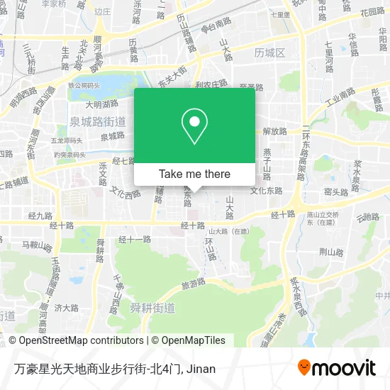 万豪星光天地商业步行街-北4门 map
